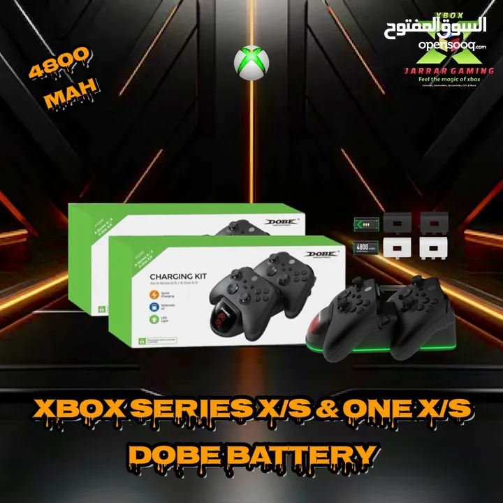 Xbox Rechargeable Battery’s for series x/s & one x/s  بطاريات شحن أيادي تحكم إكس بوكس سيريس & ون