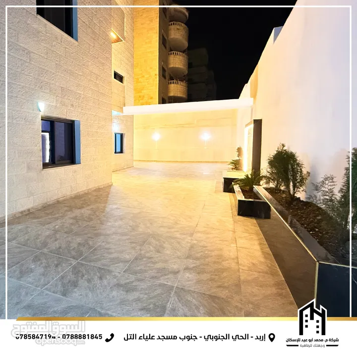 شقق سوبر ديلوكس  للبيع مساحة 185 متر اربد - الحي الجنوبي - جنوب مسجد  علياء التل من المالك مباشرة