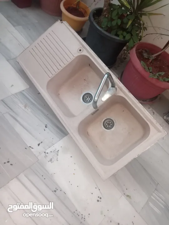 مجلى حوضين للبيع