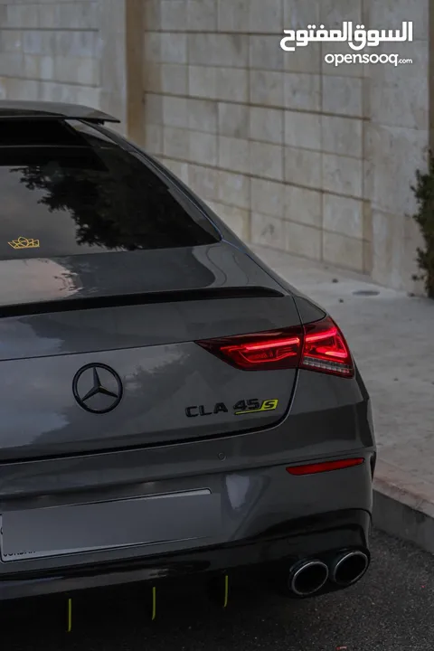 2022 Mercedes Amg Cla45s Clean title  excellent condition ( عقد صيانة بلوكالة)