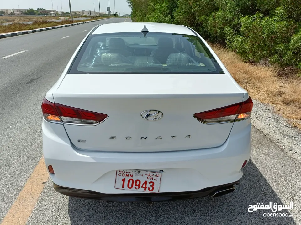 2018.sonata se.white import From USA..