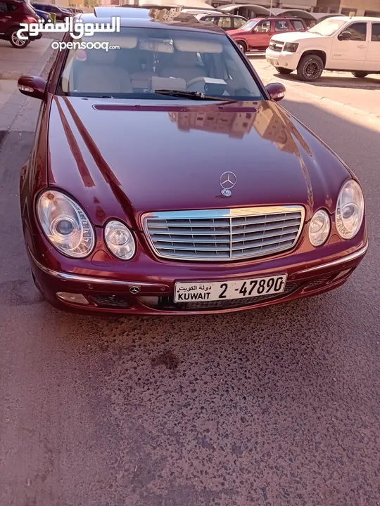 E240 مرسيدس بنز  موديل 2003  بحاله جيده