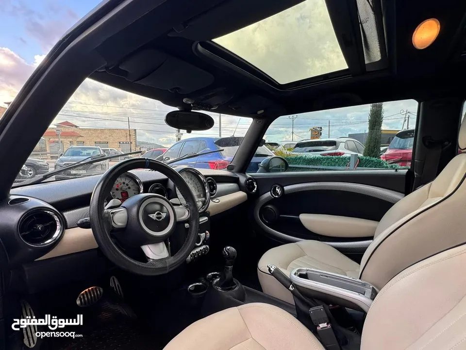 Mini cooper s 2009 1.6 turbo 205 P.H stock بانواما  تدفئة كراسي  جنط عريض ...... للبيع