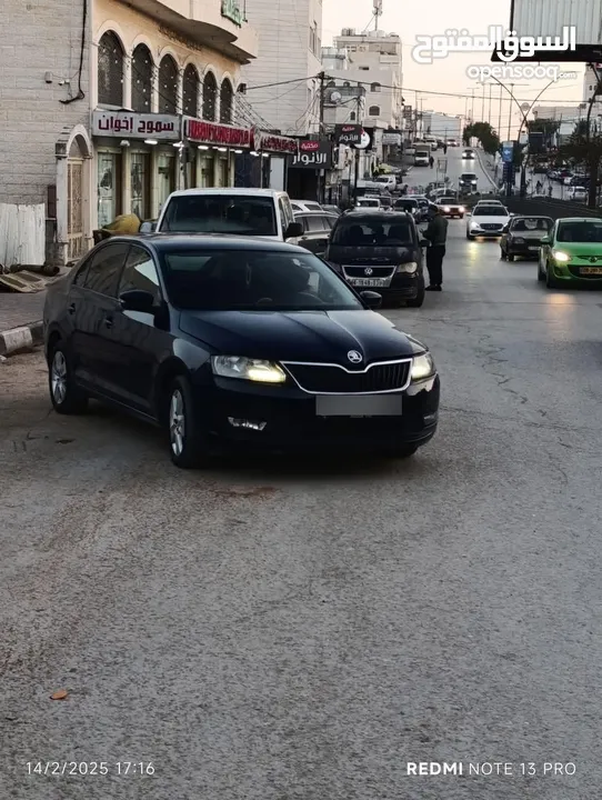 سيارة سكودا رابيد للبيع موديل 2018