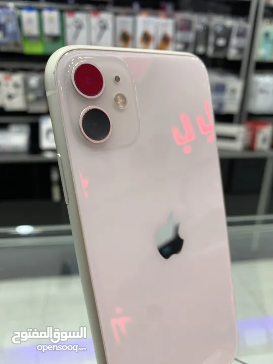 iPhone 11 (128) GB ايفون 11 مستعمل بحالة ممتازة مش مفتوح او مصلح نهائياً