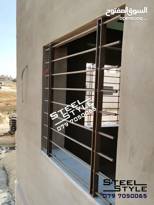 حداد Steel Structure ابواب محلات باب محل اعمال الحدادة والديكور مظلات برقولا Steel Structure