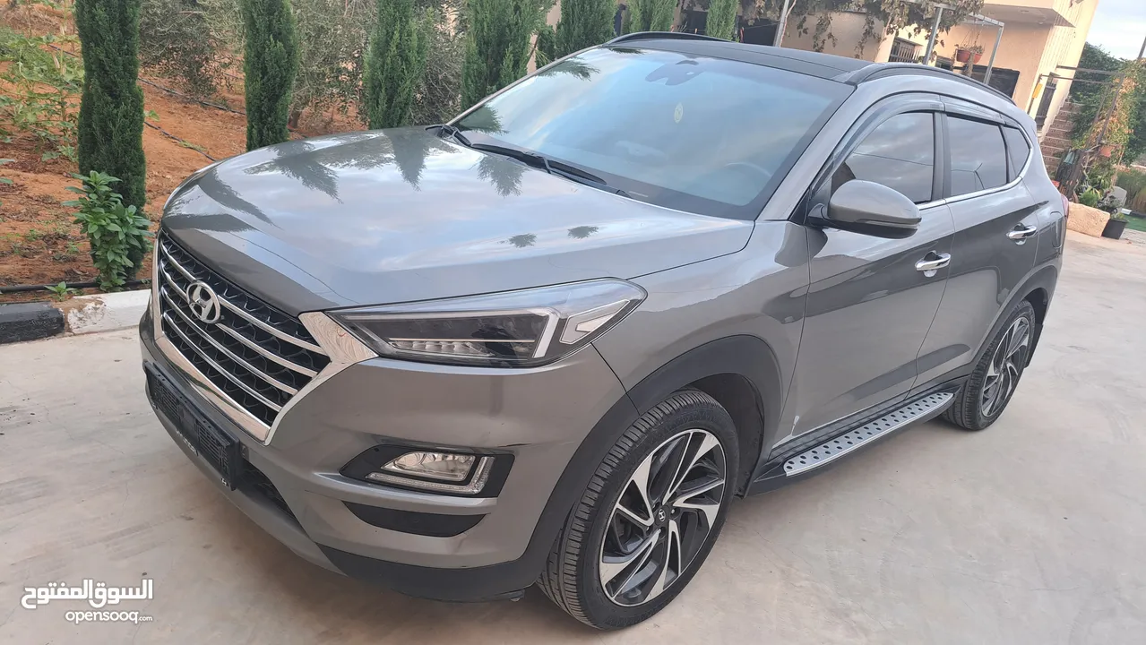 عرض مغري كاااش فقط جيب هونداي توسان مميز باللون والاضافات ركزز عالتفاصيل كامله والصور توسان 2020