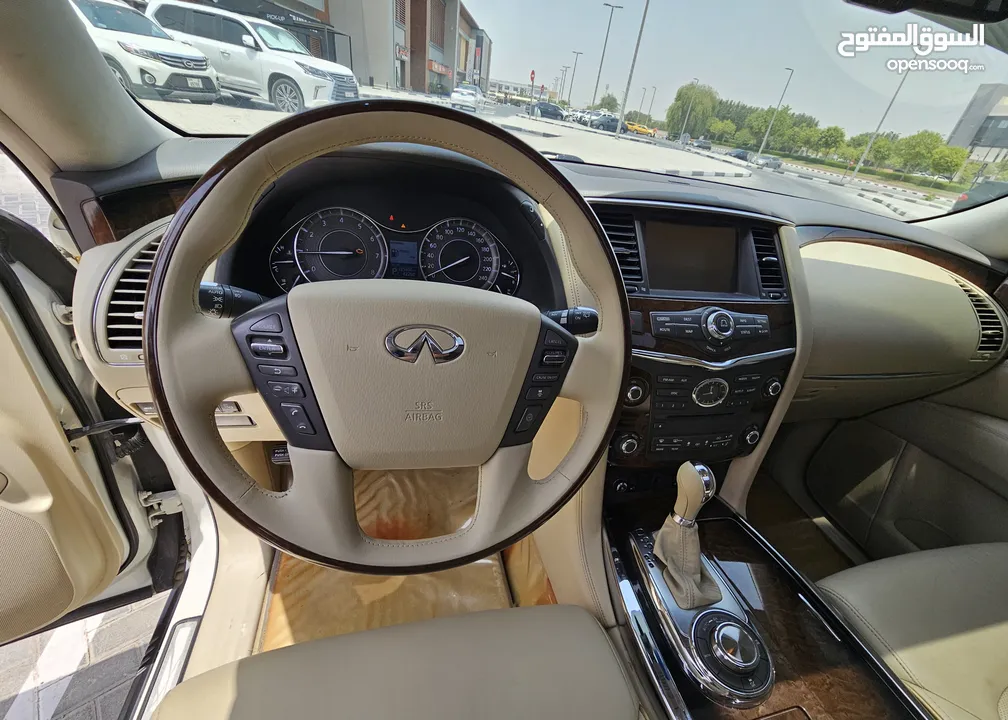 Infiniti Qx80, Gcc Specs, Top of Range, Single Onwer Car for sale