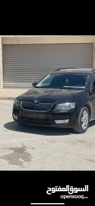سكودا اوكتافيا 2014 ستيشن فل اضافات ما عدى فتحة البدل وارد على اشي اقل منها
