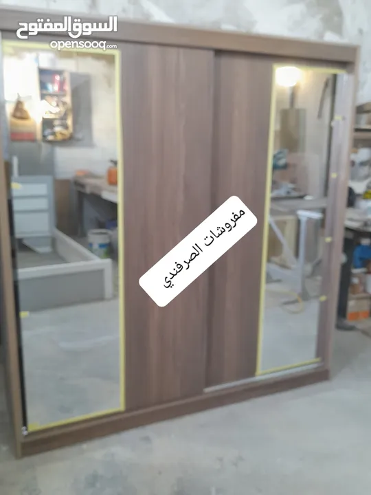 خزائن ملابس خشب لامنيت 18م الون حسب الطلب جميع المقاسات كفاله 5سنوات