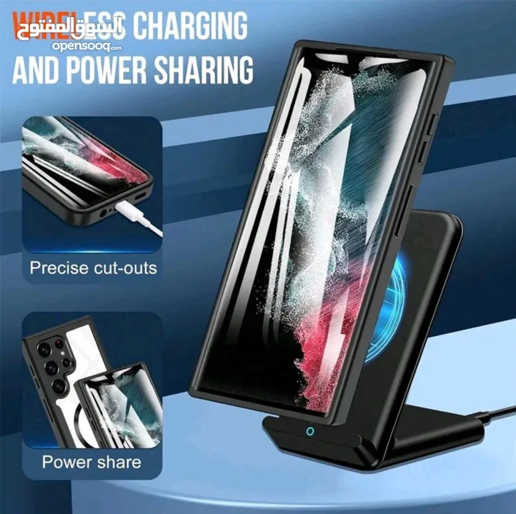 كفر شاشات حماية GALAXY s22 ultra GALAXY 23 ultra shockproof case cover screen protector