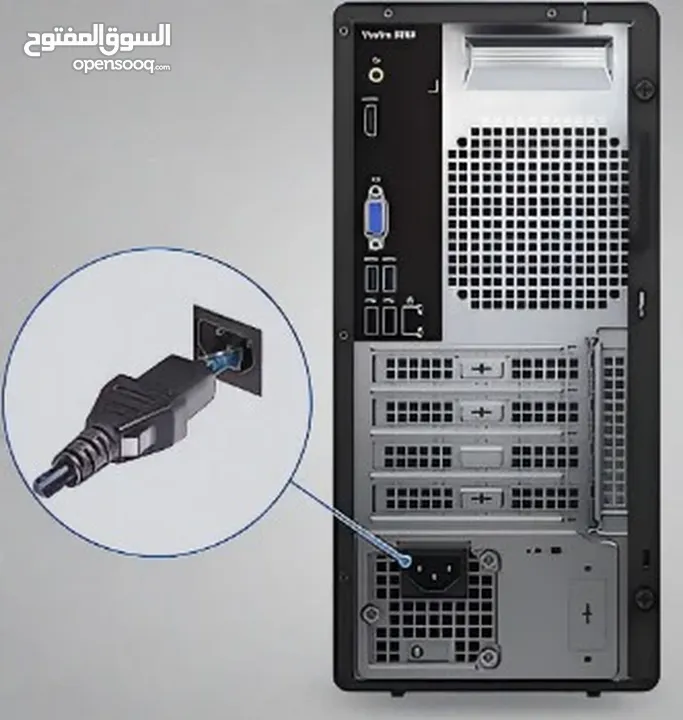 كيسات ديل رام 8 جيجا مكتبية وللعمل بسعة تخزين مناسبة وسريع PC dell core i7 12th ssd256