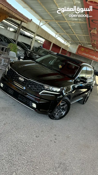 سعر بدون جمركKia sorento Hybrid 2021 ‏ سيارة لا زالت حرة
