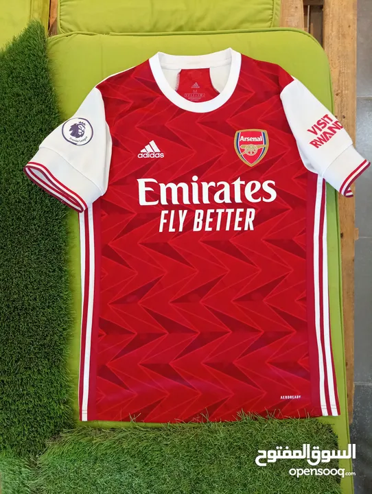 Authentic Arsenal Original Home Football Shirt قميص أرسنال الأساسي الأصلي