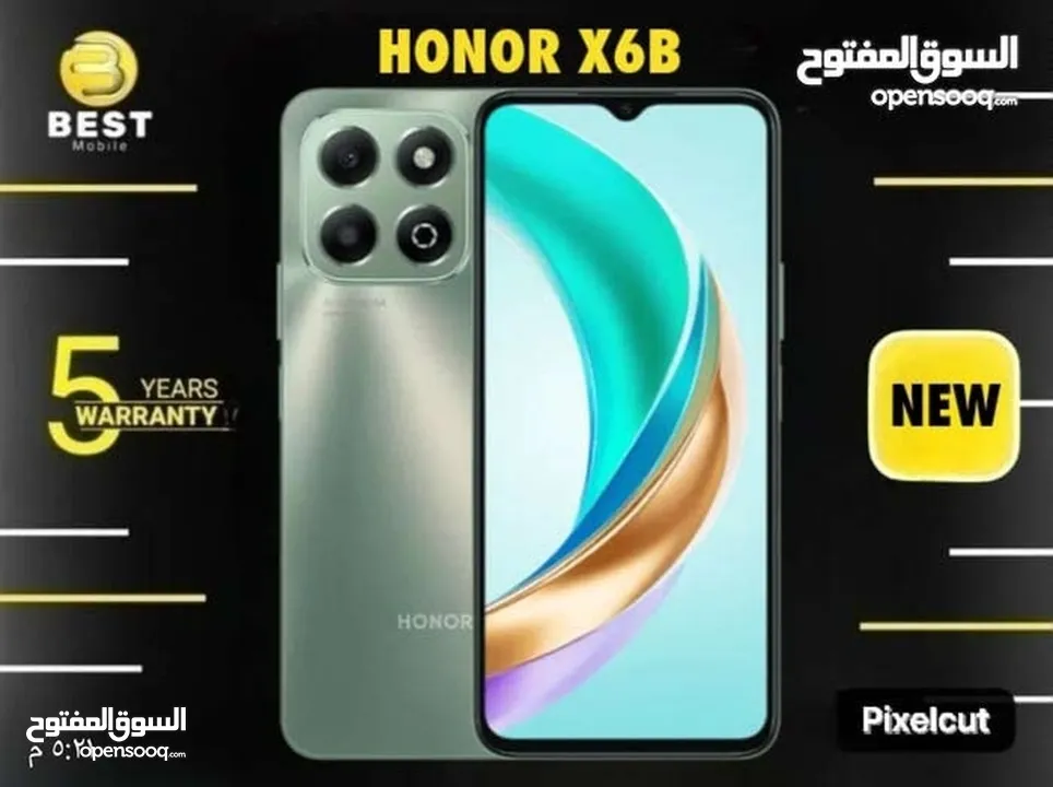 متوفر الأن بسعر مميز هونر اكس 6 بي // Honor x6b 128G 6G Ram