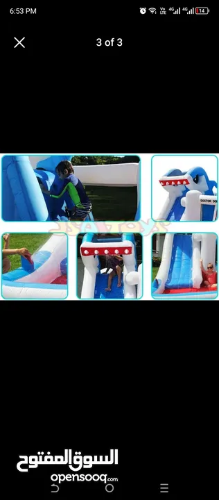 Inflatable play for kids summer