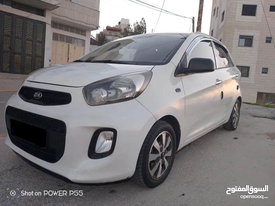 كيا مورننغ 2015 بحاله الوكاله بالنايلون