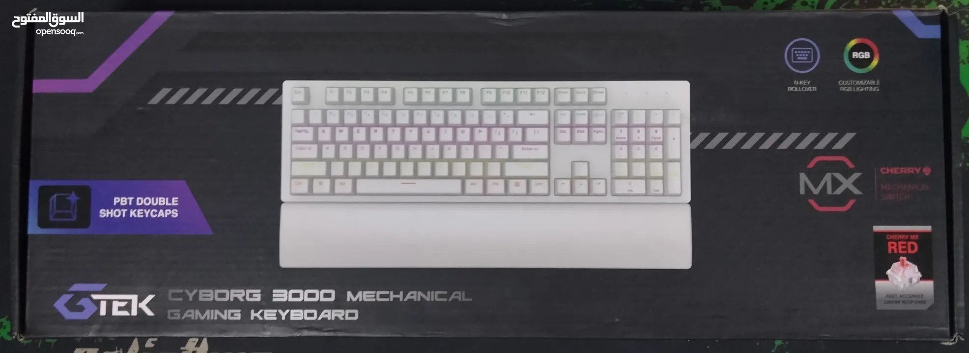 Brand New White Gaming Rgb Keyboard And Glorious Gaming Rgb Mouse Bundle