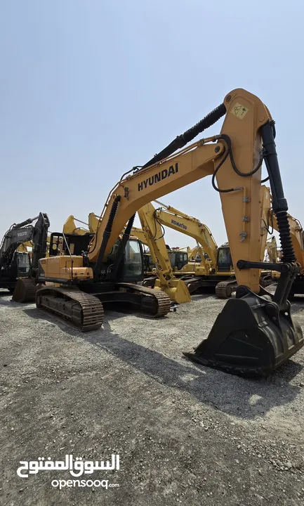 حفارة هيونداي Hyundai excavator RR385LVS