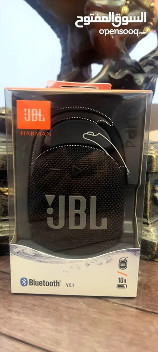 سماعات سبيكر بلوتوث JBL clip 4 جديده بسعر مميز جدا