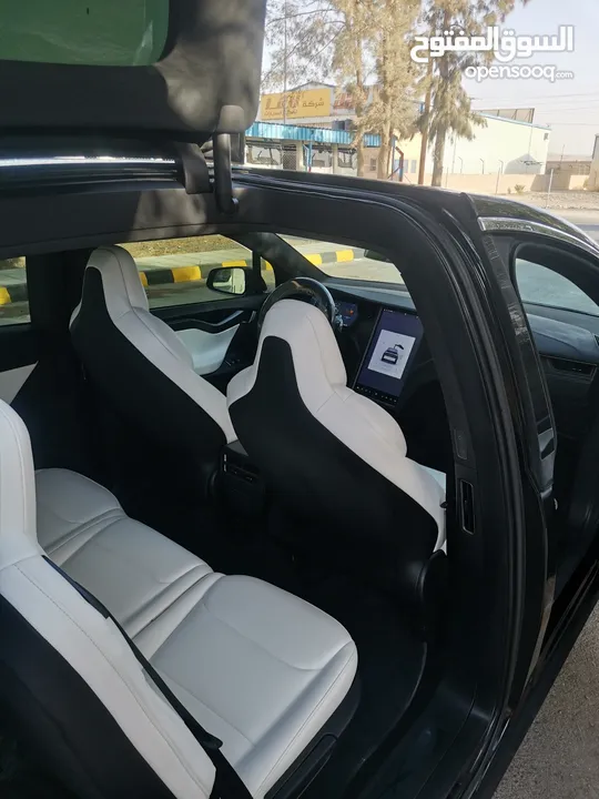 تيسلا موديل  dual motor Performance  موديل 2019 ممشى قليل جدا