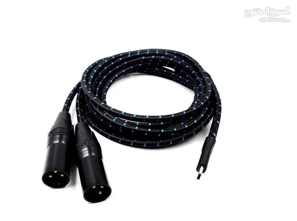 TYPE-C to Dual XLR 3Pin Cable