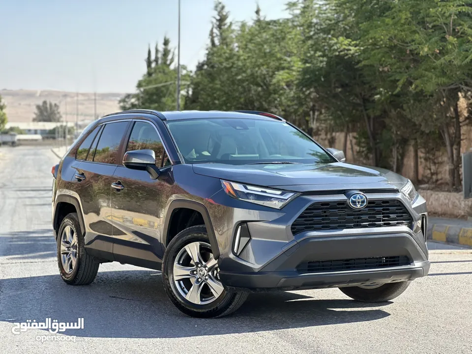تويوتا راف فور (( 2023 )) هايبرد دفع رباعي الشكل الجديد فحص كامل 7 جيد قمة الفخااامة لون مميزز