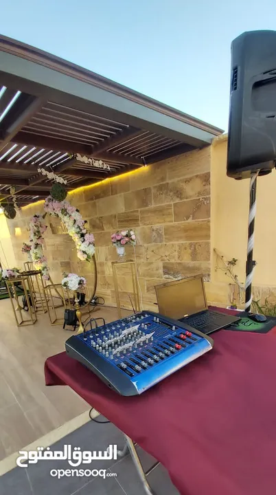 سماعات حفلات للإيجار جرش
