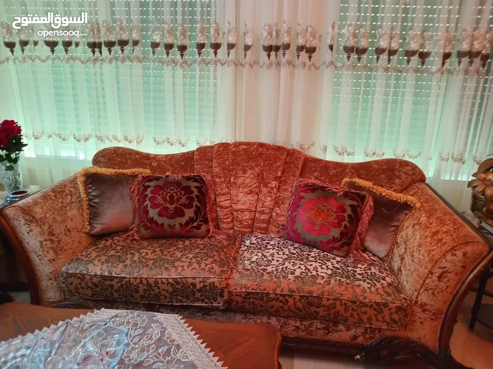 طقم كنب صالون ضيوف 7 مقاعد