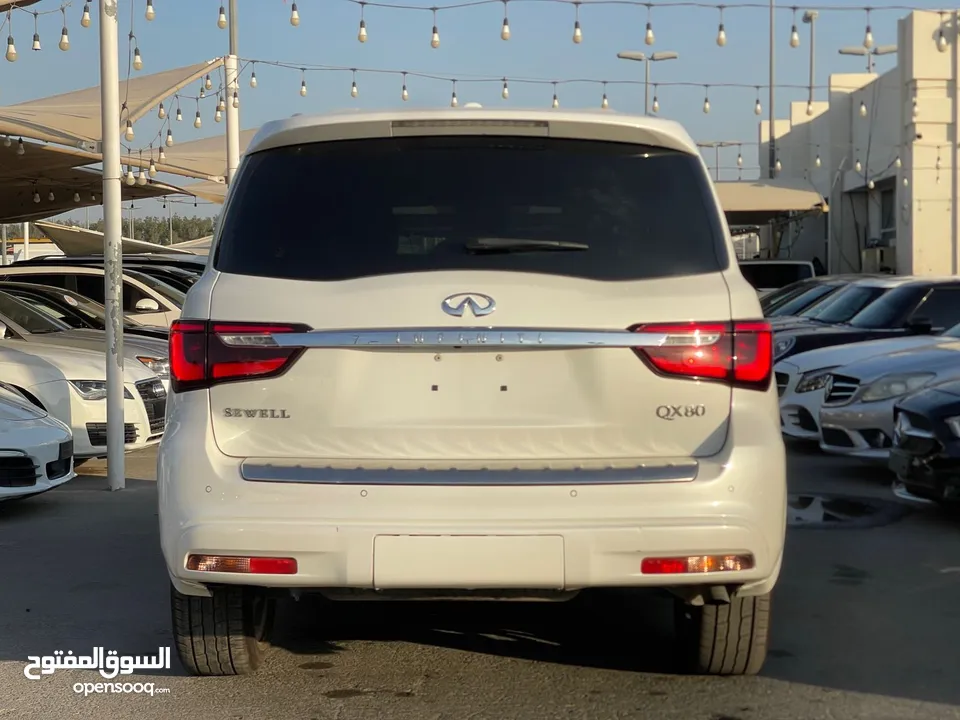 Infiniti QX80, American import, full option, 8-cylinder, 2019