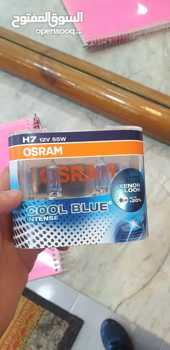 لمبة Osram H7 هالوجن، لون زينون