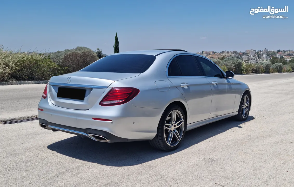 Mercedes benz - E200- AMG - 2017 مرسيدس بنز - فل اوبشن - دهان شركة