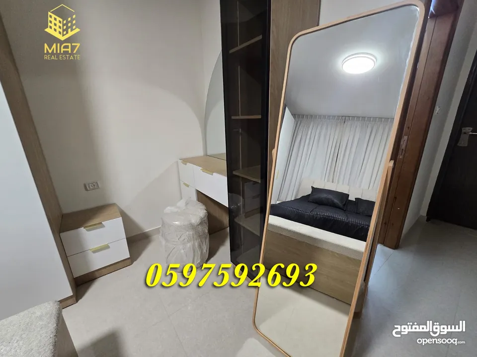 شقة فاخرة مفروشة للإيجار رام الله - الطيرة ( بطن الهوى ) قرب اسكانات طيبة 1 و 2