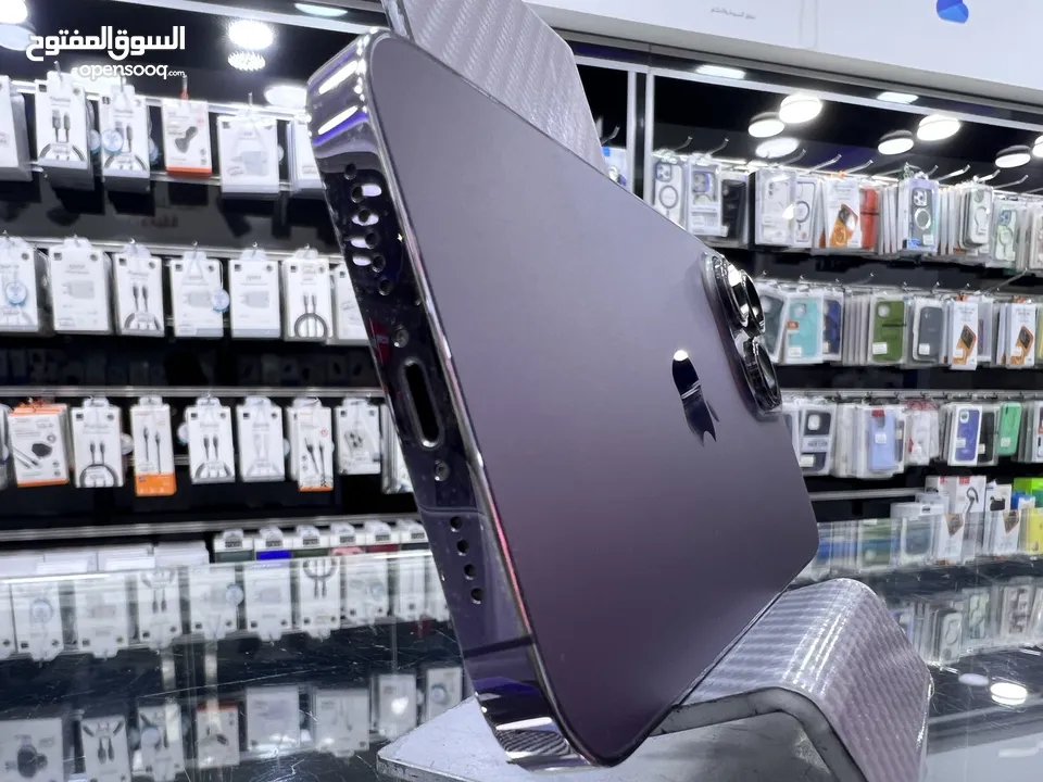 Used iPhone 14 Pro Max (128) GB  ايفون 14 برو ماكس 128 جيجابايت  مستعمل بحالة جيدة بطارية 86٪؜ /////