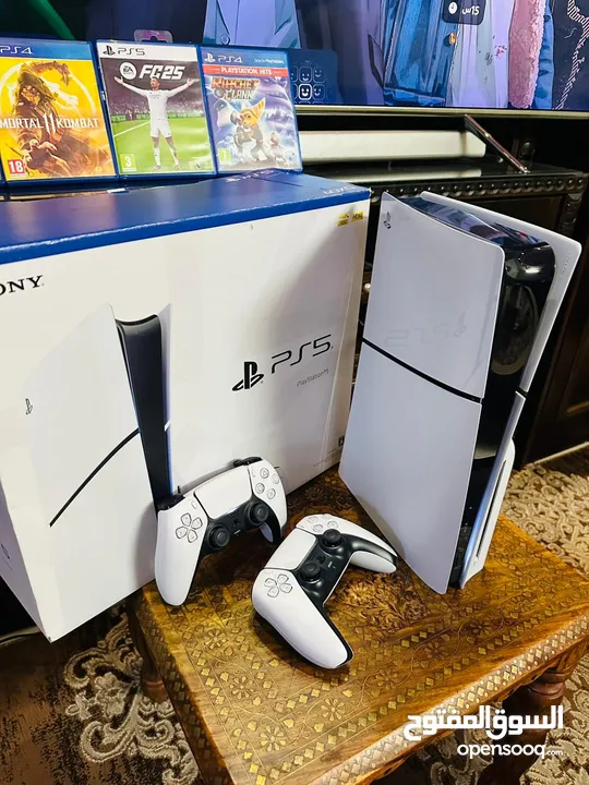 Playstation 5 Slim Blueray  بلاستيشن 5 سلم