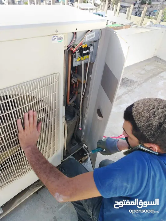 صيانة مكيفات فك تركيب تعبئة غاز بأقل الاسعار