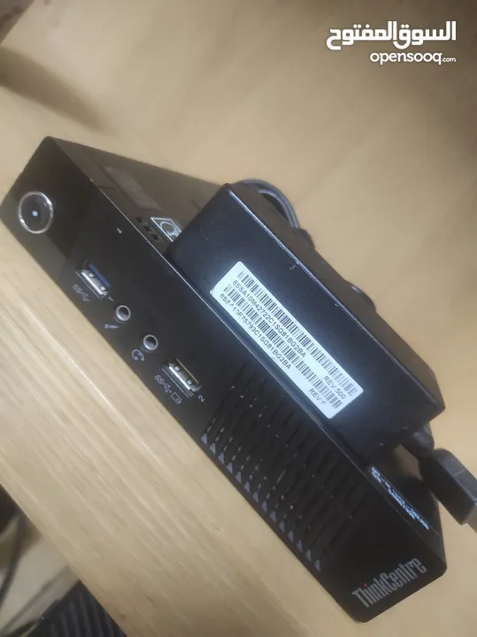 جهاز كمبيوتر مكتبي صغير من لينوفو ThinkCentre M73 core i7 فقط 250 شيكل