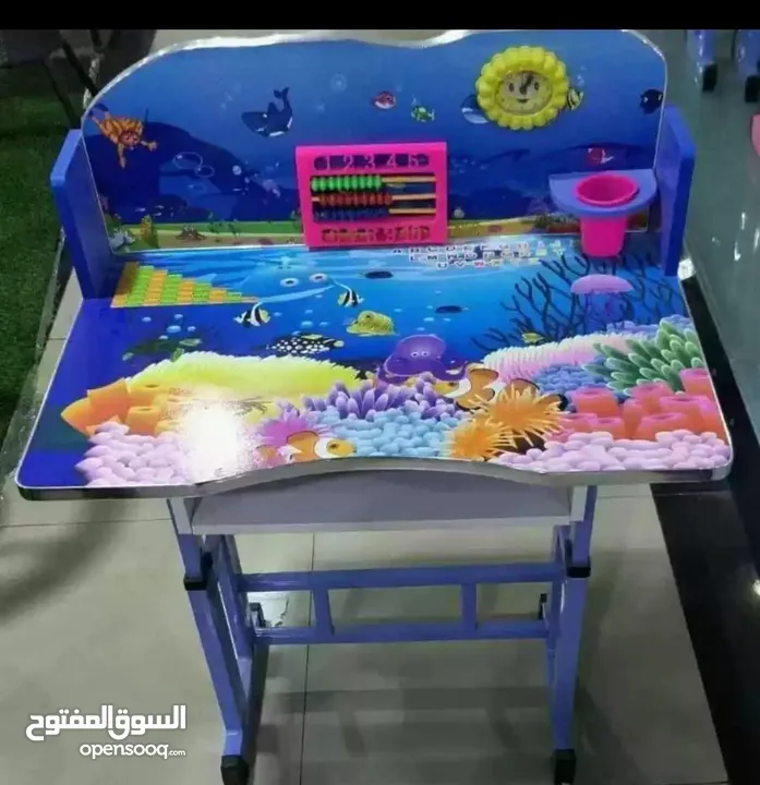 مكاتب أطفال الروضة – متعة الدراسة واللعب في مكان واحد تصميم عملي ومريح للأطفال