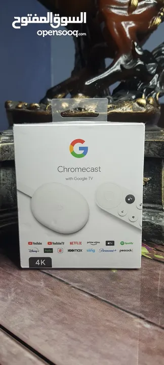 كروم كاست جوجل تي في chromecast google tv اقل سعر بالمملكه