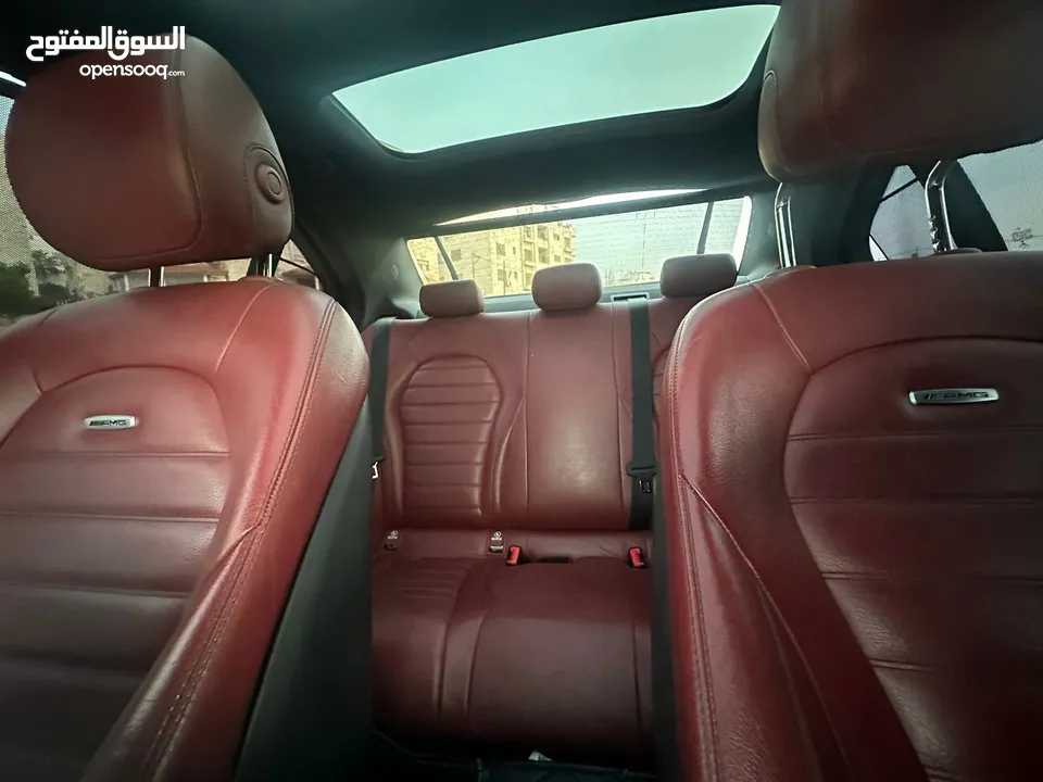 مرسيدس C 200 AMG للبيع كاش او اقساط بحالة الوكالة موديل 2015 محدثة 2020