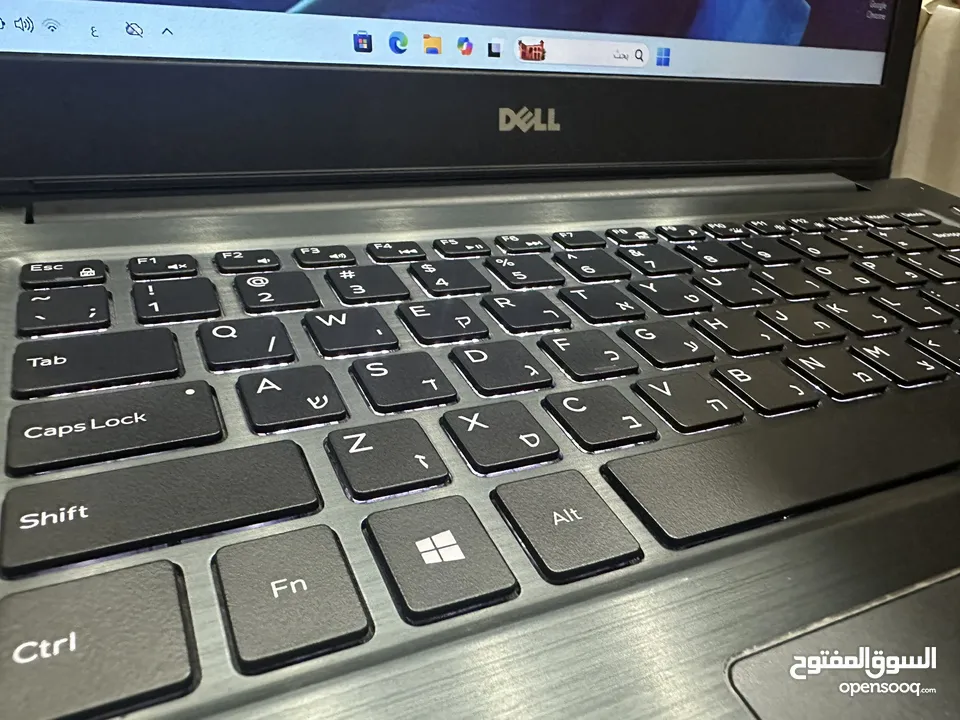 لابتوب dell i5 كيبورد مضيء بحالة ممتازه سعرر حررق