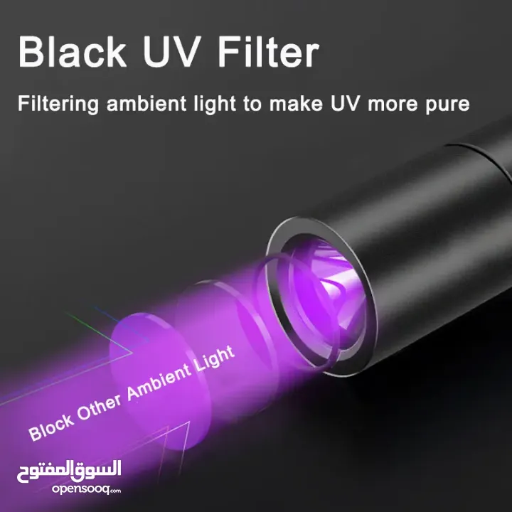 كاشف العمله النقود المزوره و العقارب شحن كشاف UV ضوء فوق البنفسجي بيل متعدد الاستخدام محمول كشف عمله