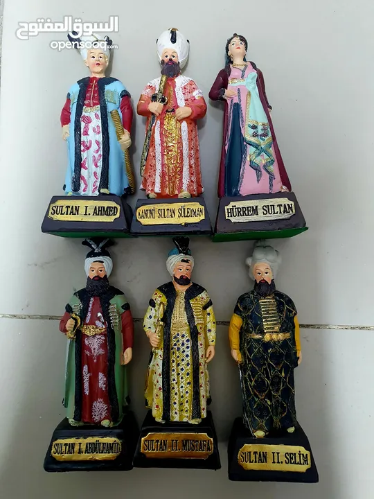 Ottomans Sultans figurines Collection