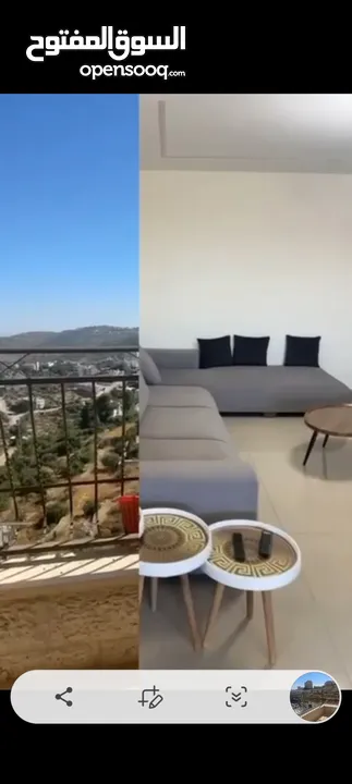 شقه للبيع في منطقه بيرزيت مساحه 165متر جاهزللسكن