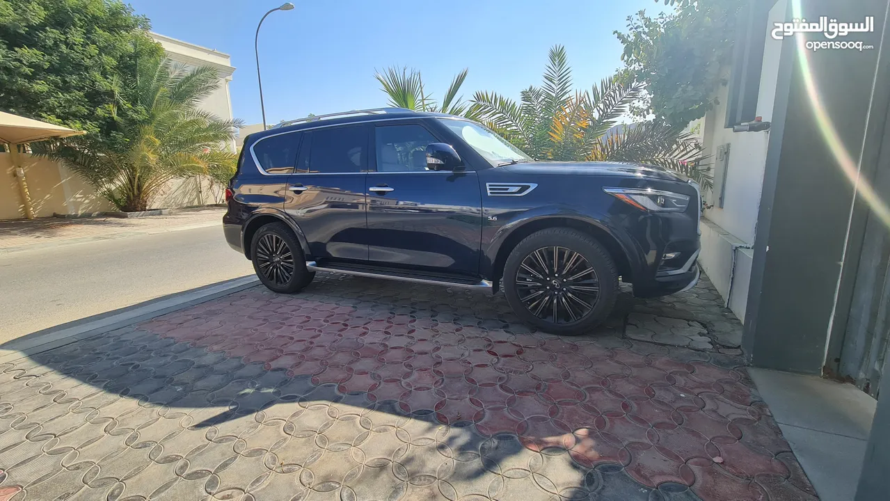 انفينيتي QX80 LIMITED  لمحبي التميز فئه نادره