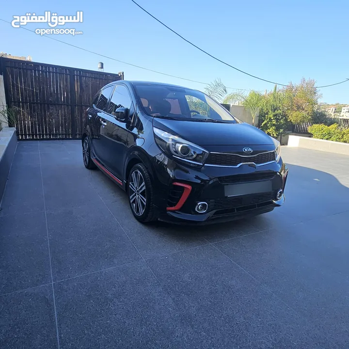 كيا مورننج 2018 فل فل اضافات فتحه بصمه ليدات  تحكم عداد60 بوية شركة