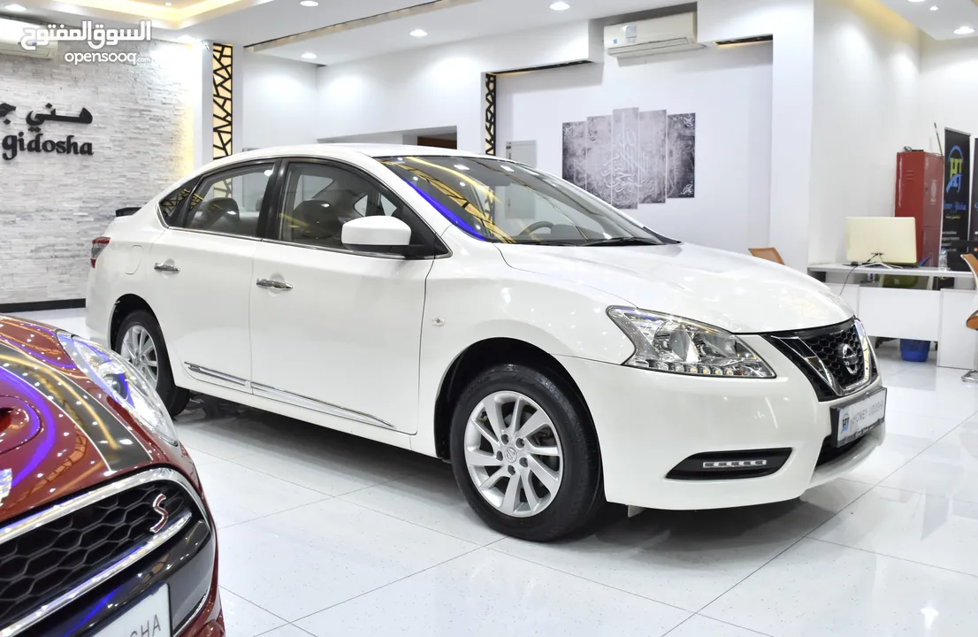 Nissan Sentra 1.8 S ( 2019 Model ) in White Color GCC Specs