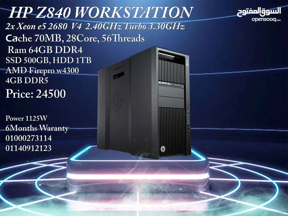 HP Z840 Workstation V4