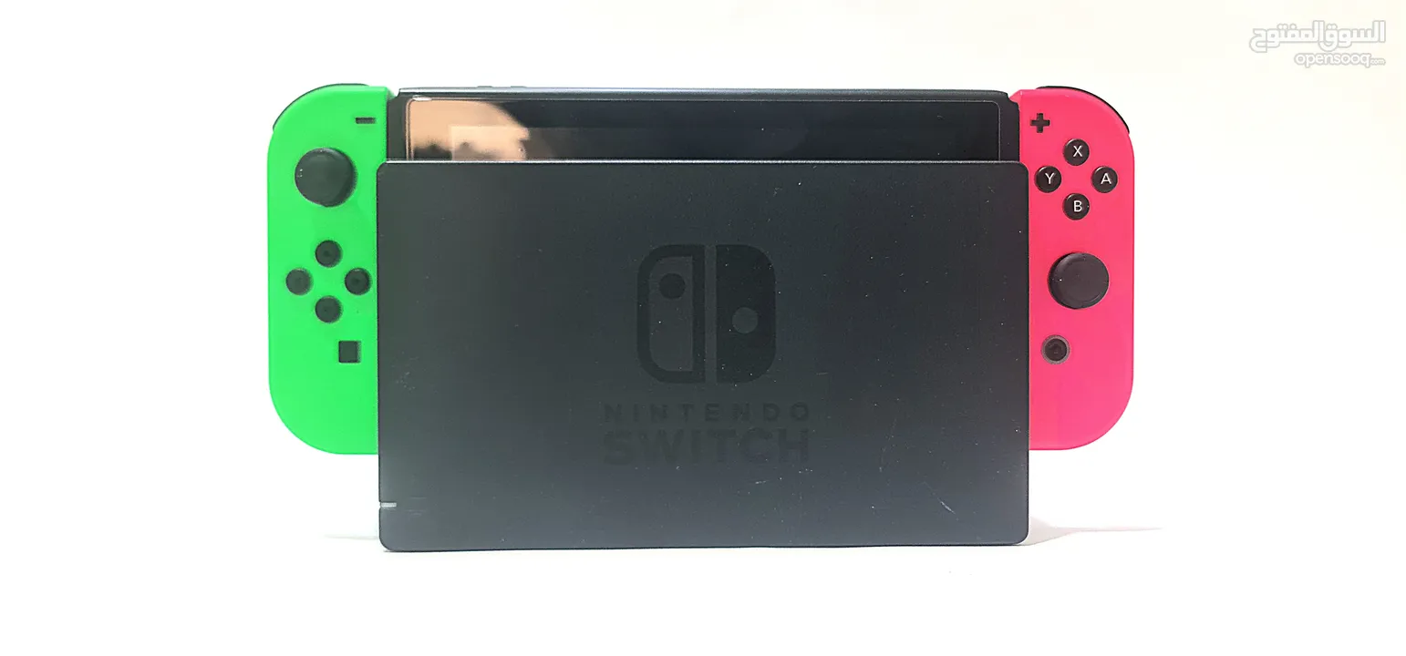 Nintendo Switch V2 - طقم كامل