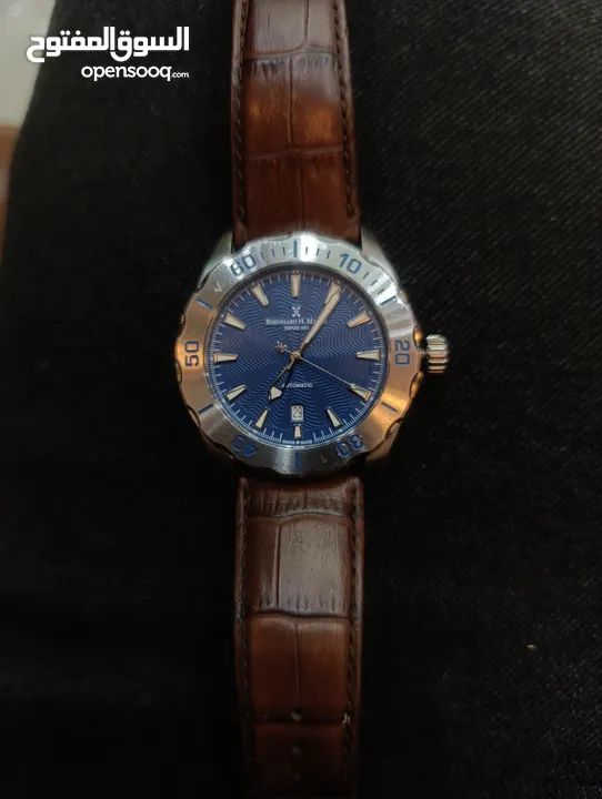 Bernhaed H. Mayer ساعة برنارد اج ماير  سويسري المنشا اصلي  انتاج خاص و محدود  رقم القطعة (307من4999)